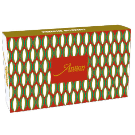 Boîte cadeau de 54 chocolats Lait et Noir, ganache, praliné, pâte d'amandes