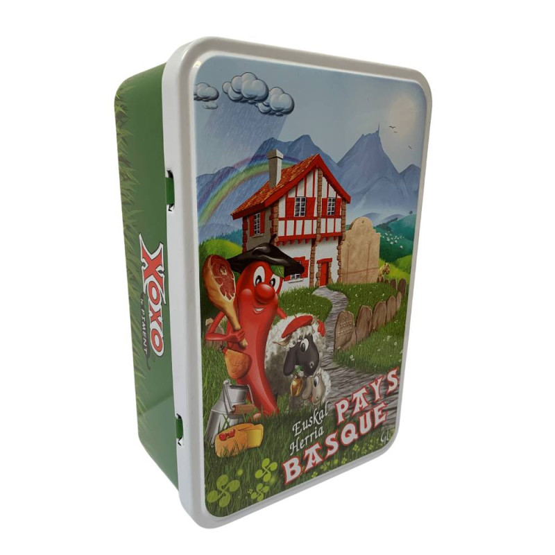 Boîte à sucre pays basque vide