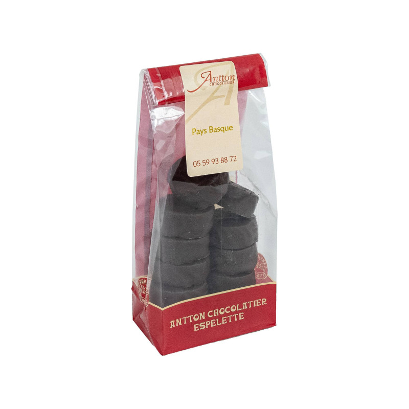 Praliné Maïs, chocolat noir 110g