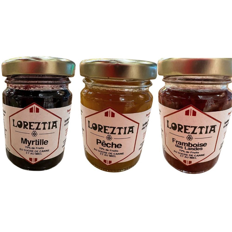 confitures de la  Maison Loreztia Pays Basque