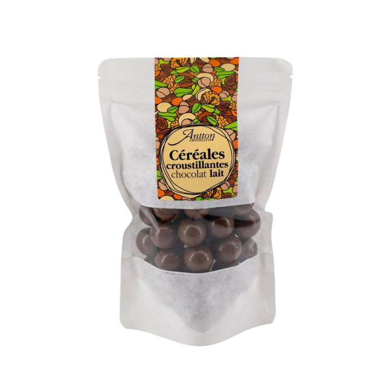 Bille de céréale au chocolat au Lait 34% de cacao du Pays Basque