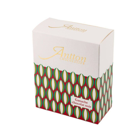 Boîte de ganache au pur chocolat Noir du Pays Basque