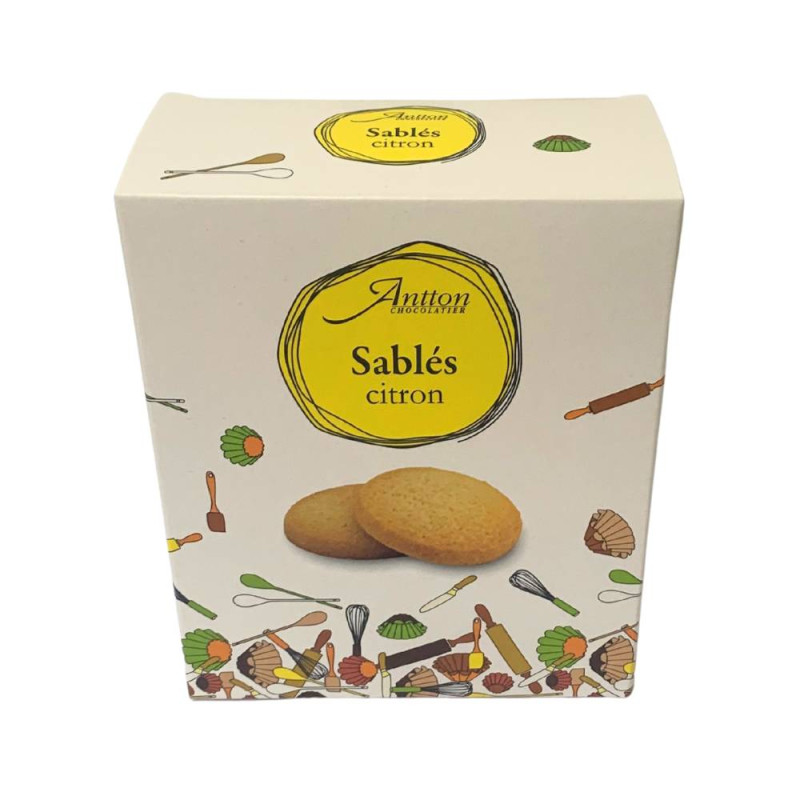 sablé zeste de citron