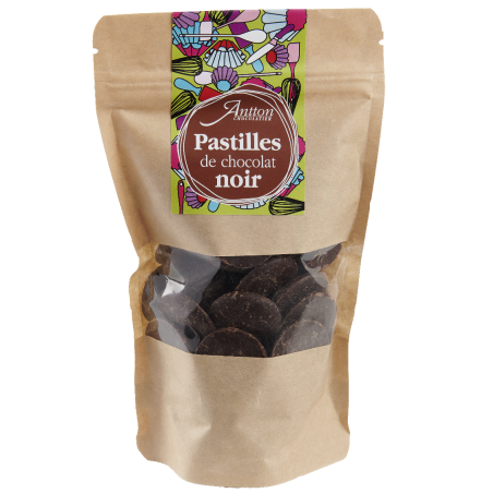 Pastilles de chocolat Noir