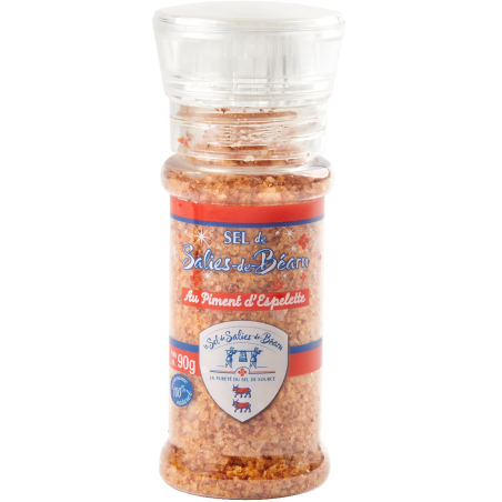 Gros sel de Salies-de-Béarn au piment d'Espelette
