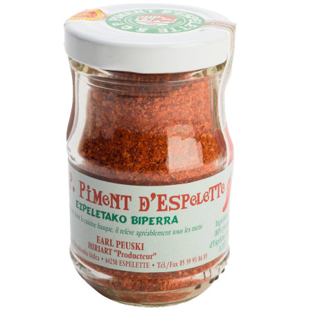 Poudre de piment d'Espelette A.O.P.
