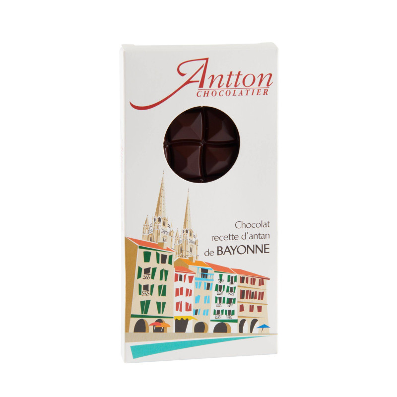 Tablette de chocolat Noir 75% de cacao du Pays Basque