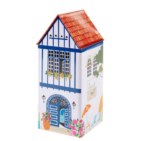 Boîte métallique vacances vide