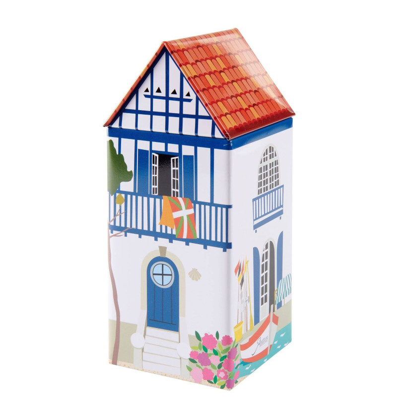 Boîte métallique vacances vide