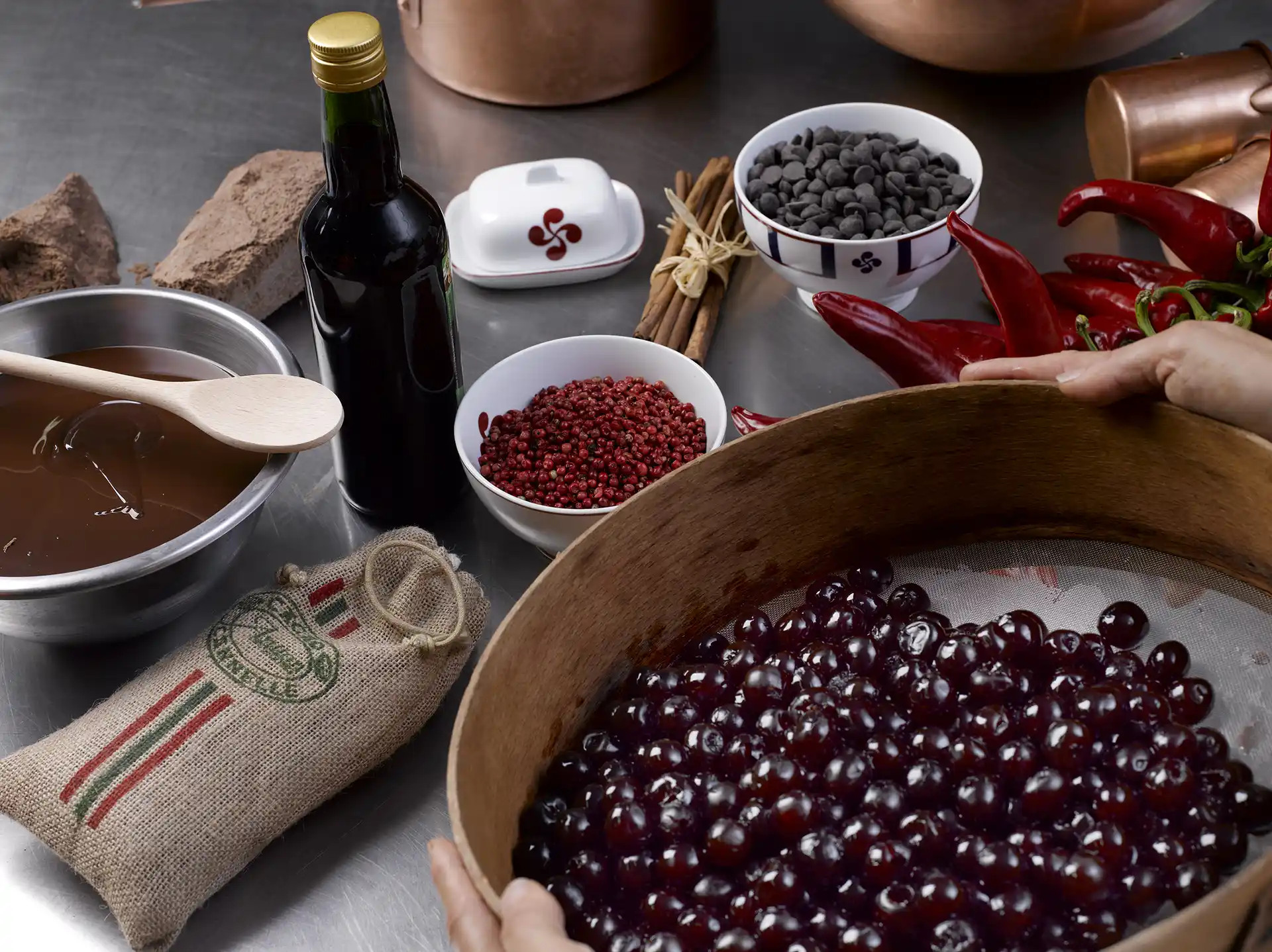 Chocolats au piment d'Espelette